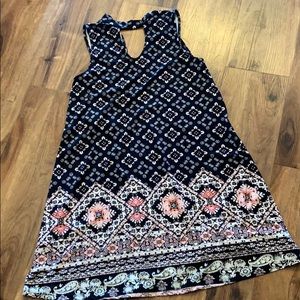 No Boundaries midi stretchy dress size small